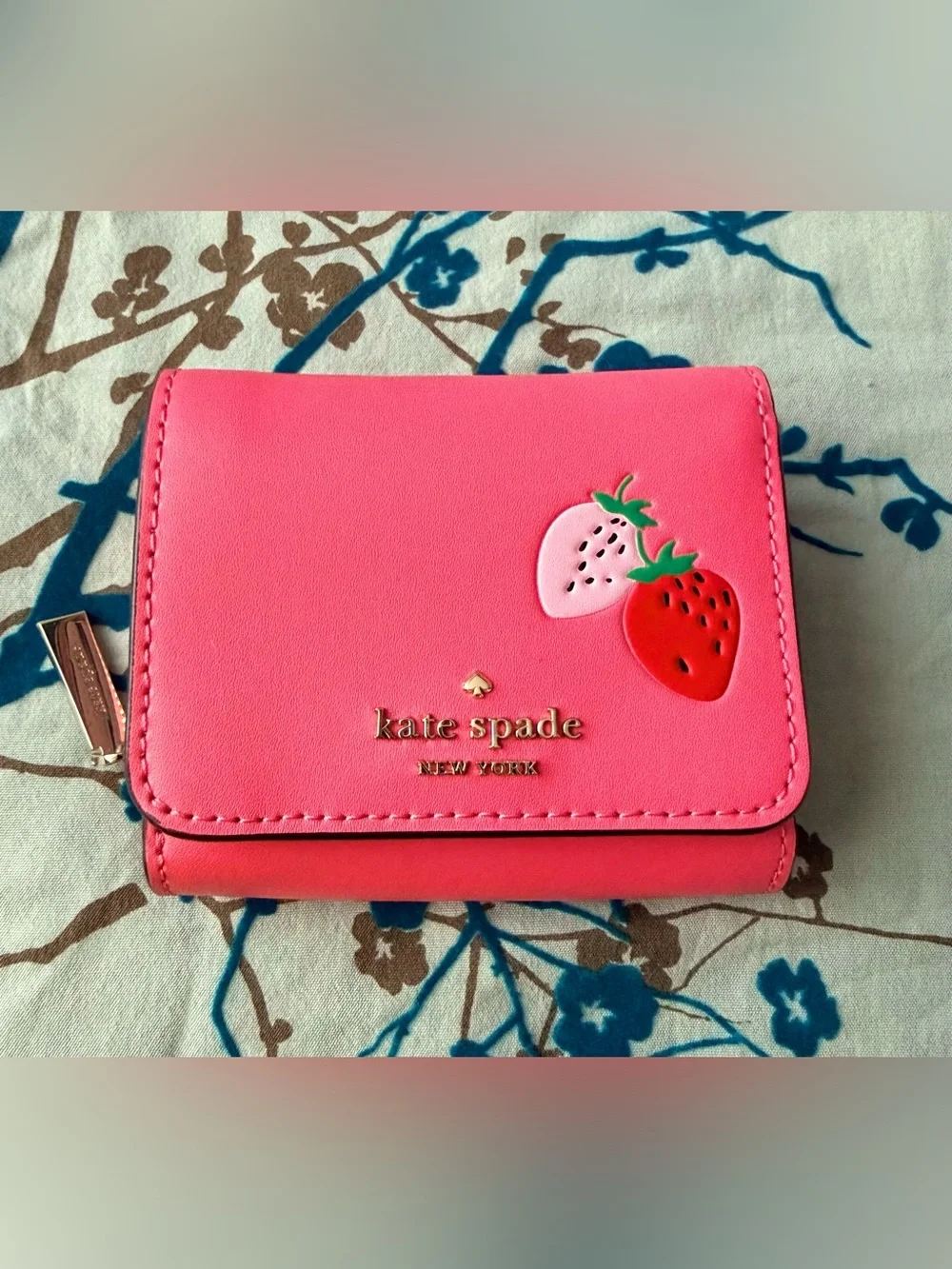 Kate Spade Picnic in the Park Small Trifold Wallet